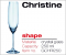 CHRISTINE Champagne flute 250 ml 